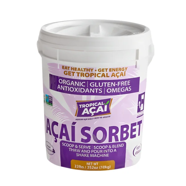 Premium Organic Acai Sorbet 22 lbs