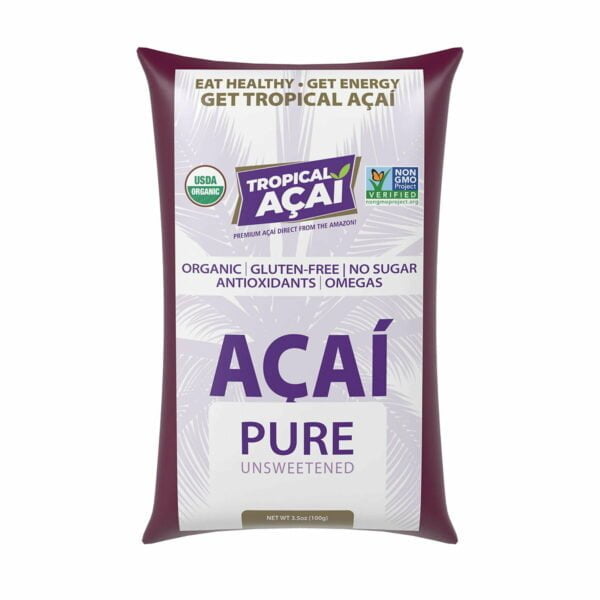 Wholesale Organic Acai Pure blender packs for foodservice