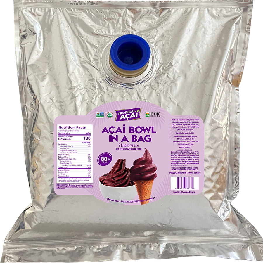 Organic Acai Bowl in a Bag Shelf-stable