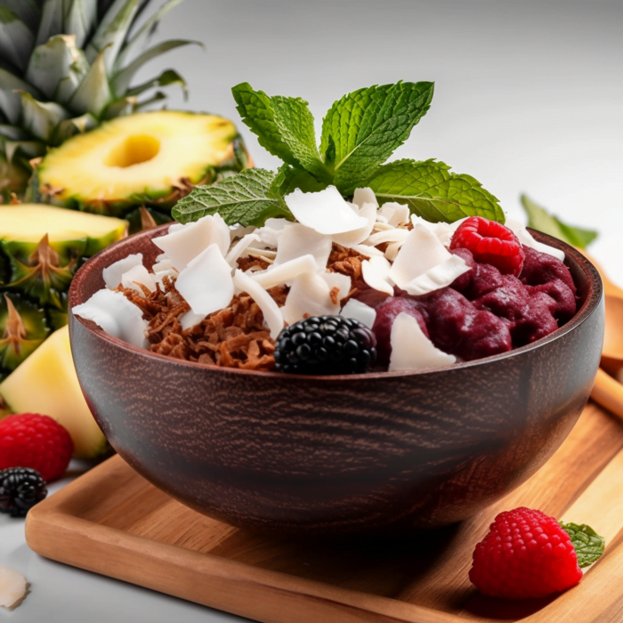 Recipe: Piña-colada Paradise Acai Bowl