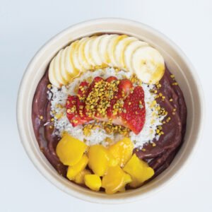 Trio tropical Acai fruit Bowl