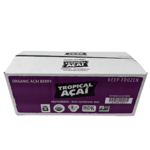 Authentic Organic Tropical Acai Wholesale Case