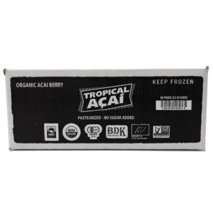 Case Organic Acai Bowl Pure Packs