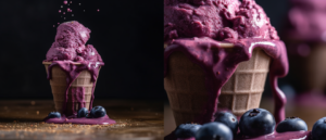 Acai soft serve