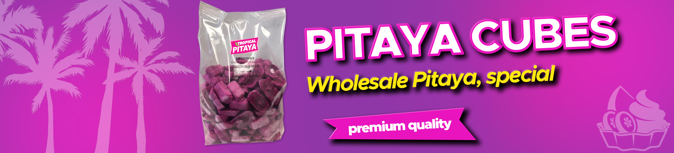 pitaya blender cubes