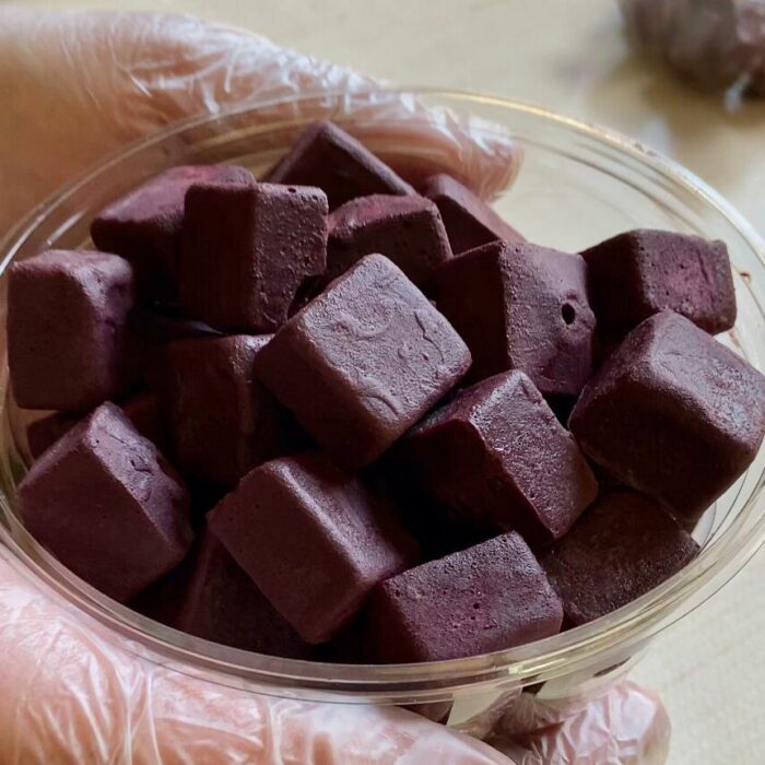 Acai blender cubes