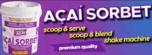 Scoopable Acai Sorbet