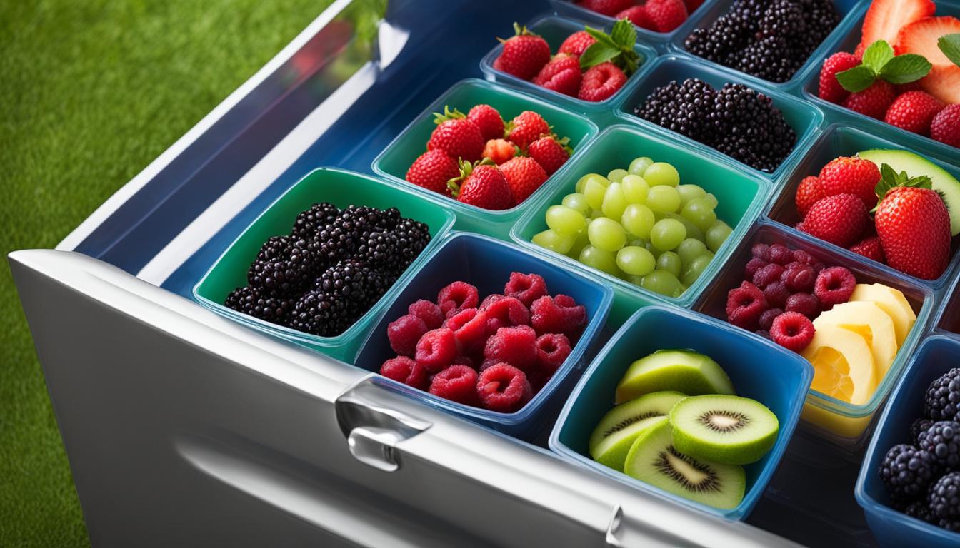 Acai Bowl Freezer Storage