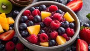 Frozen acai mix