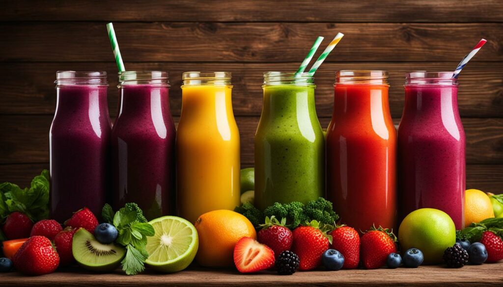 delicious organic smoothies