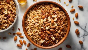 homemade nutty granola