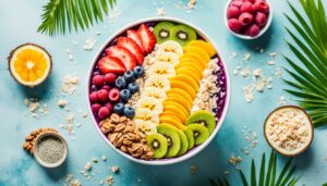tropical acai bowl