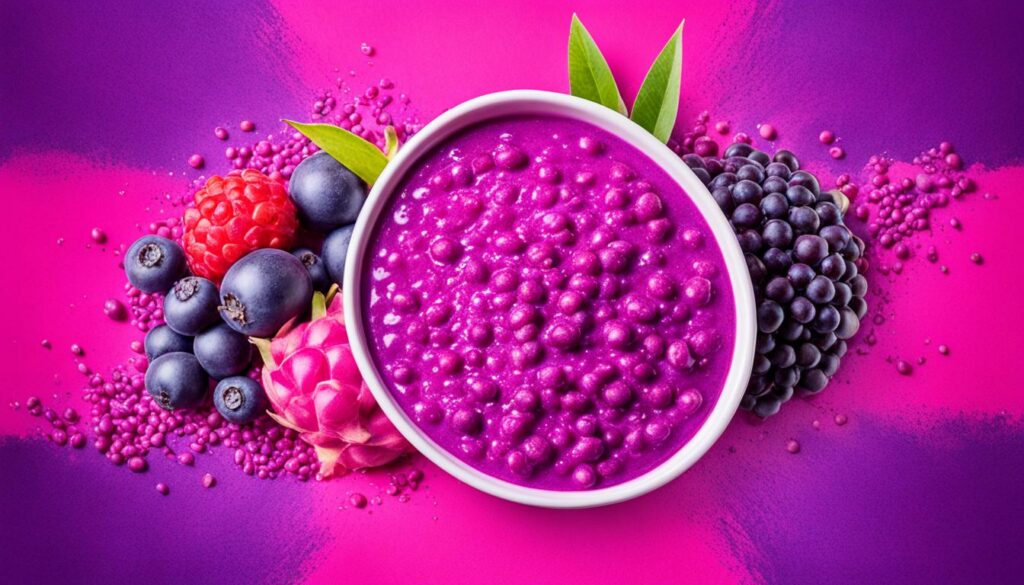 Acai and Pitaya