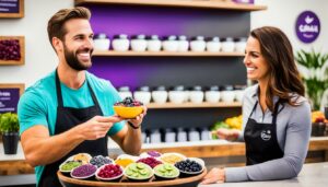 Customer Service in Acai Bowl Shop