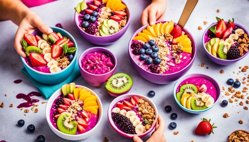 Popular Acai and Pitaya Products for Children
