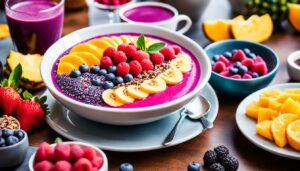 acai and pitaya breakfast