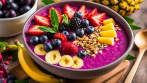 acai pitaya smoothie bowls