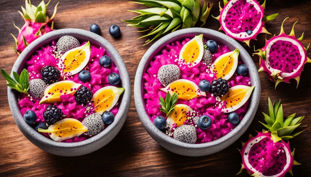 acai pitaya vinaigrette vibrant