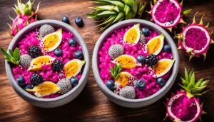 acai pitaya vinaigrette vibrant