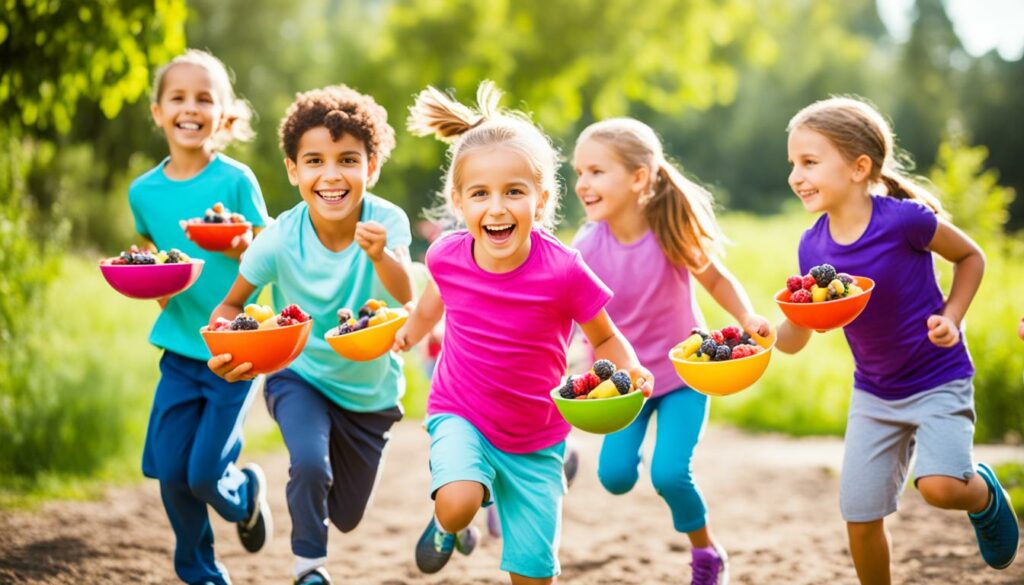children consume acai