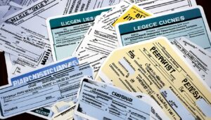 necessary permits and licenses