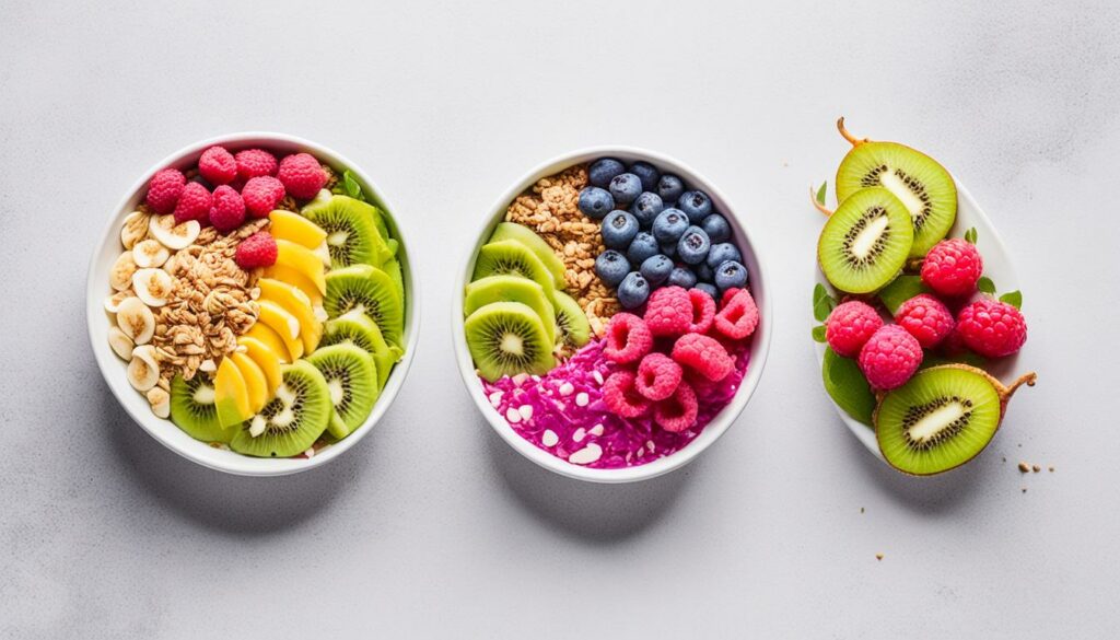 pitaya bowl mix-ins