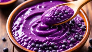 presenting serving acai bowls