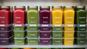 smoothie storage ideas