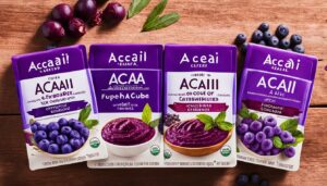 organic acai puree cubes