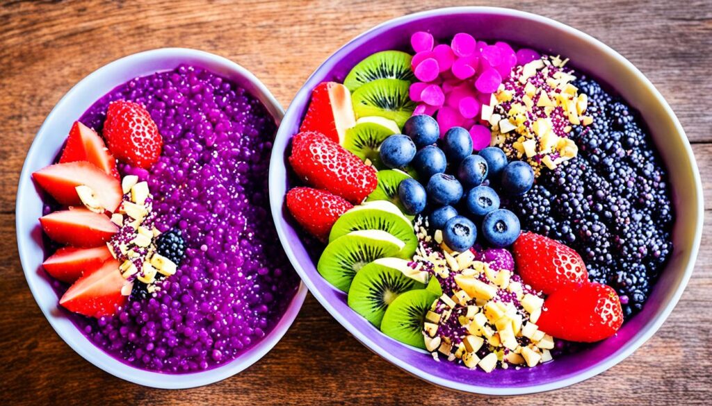 health benefits of acai and pitaya