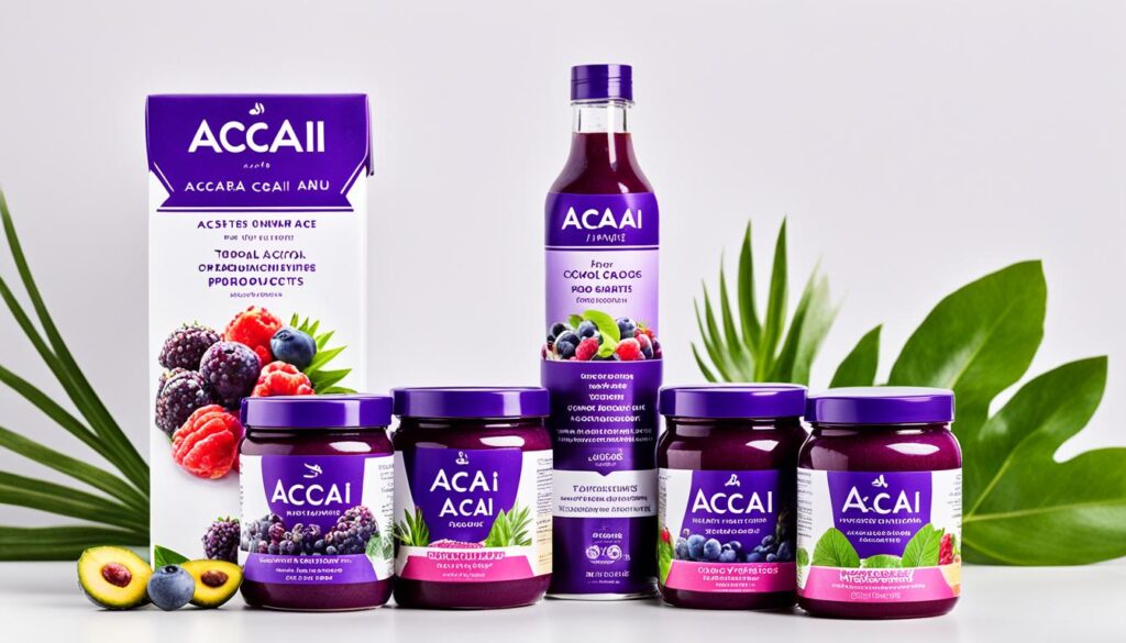 Tropical Acai Product Line