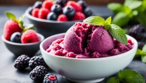 organic acai sorbet