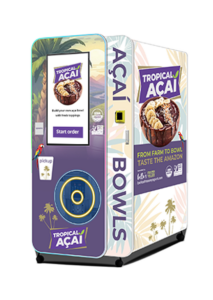 Acai Bowl Vending Machine Right