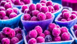 Frozen superfruit quality
