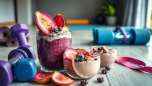 athletes recovery with acai and pitaya