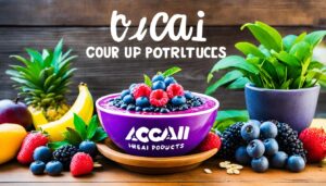 attract customers with health-conscious acai products