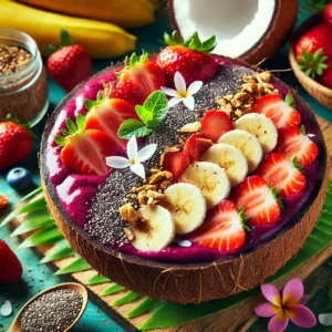 Tropical Vegan Acai Bowl