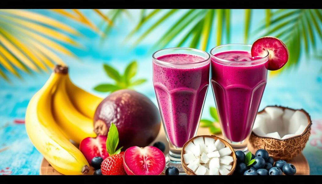 acai Pitaya Smoothies