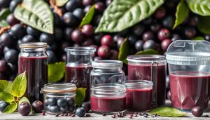 acai container selection