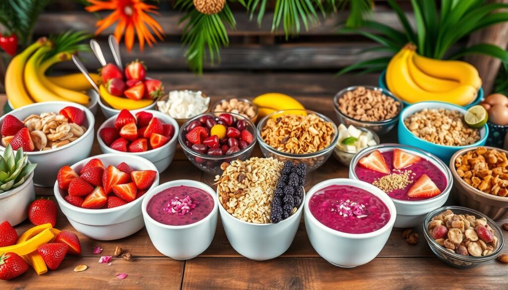 build-your-own acai bar