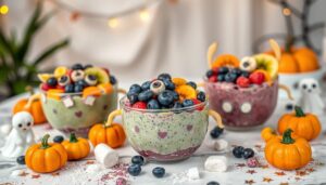 Acai bowl decorations