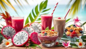 Tropical Acai pitaya products