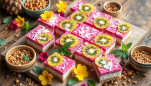 Vegan no-bake desserts