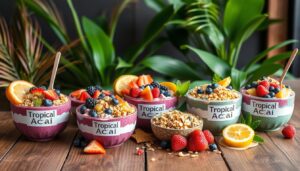 acai bowls menu