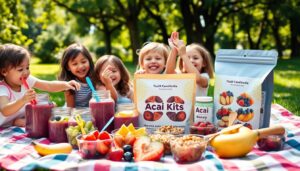 family-friendly acai kits