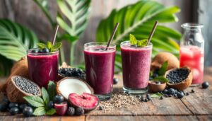 functional ingredients in acai beverages