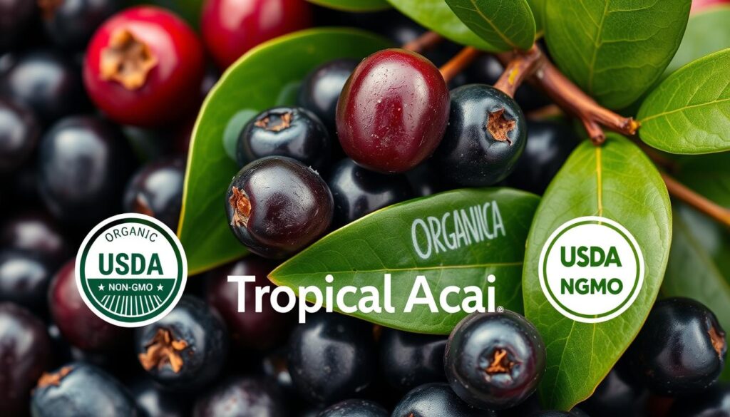 Organic Acai Certifications