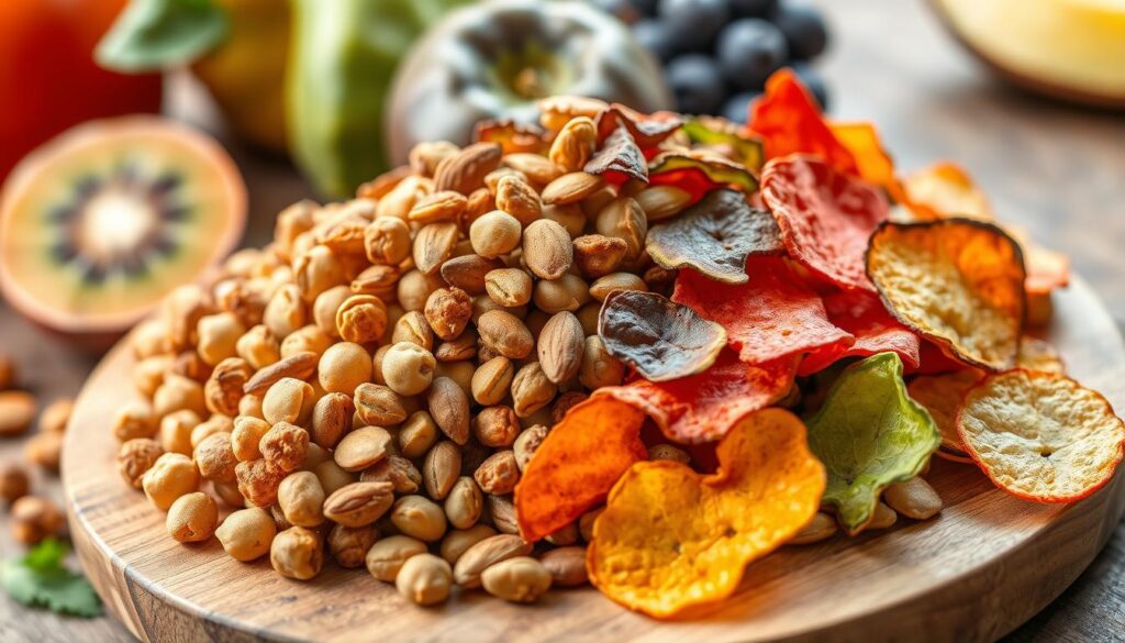 healthy crunchy snacks