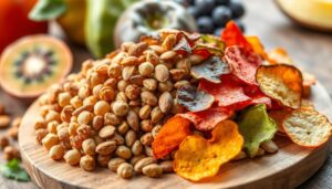 healthy crunchy snacks