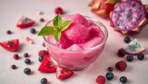 premium pitaya sorbet